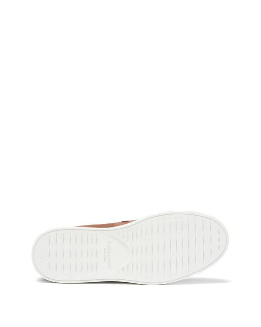 Scarosso Brown Coline Metal-Detail Loafers