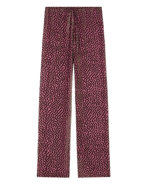 Dries Van Noten Purple 02200 Pachas 2039 W.W.Pants