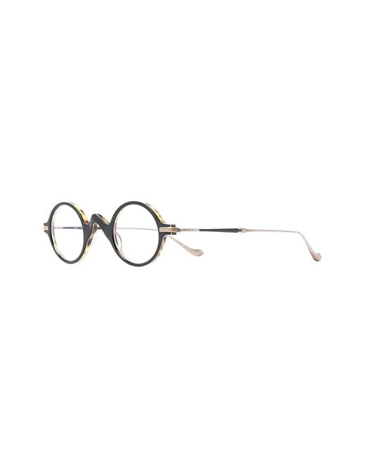 Matsuda Black Round Frame Glasses