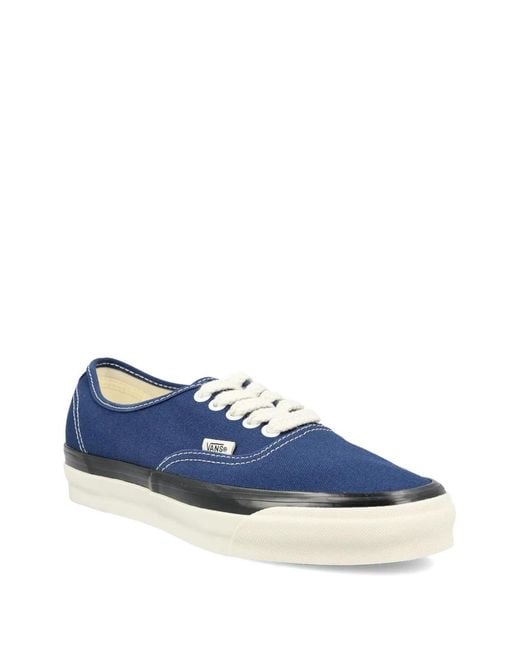 Vans Blue Premium Authentic Canvas Sneakers