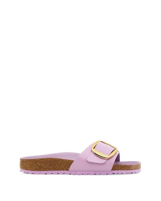 Birkenstock Pink Madrid Buckled Sandals