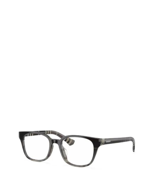 Burberry Gray Square-Frame Glasses