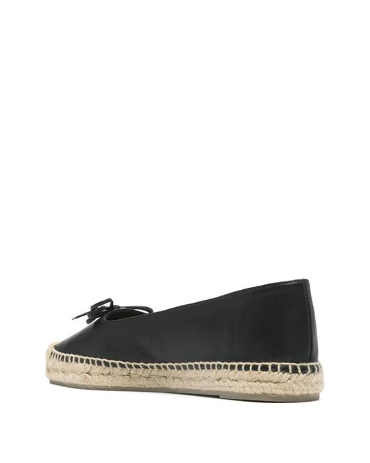 Castaner Black Low Jute 'Pax' Espadrilles