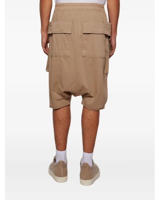 Rick Owens Klassische Cargo-Shorts in Natural für Herren