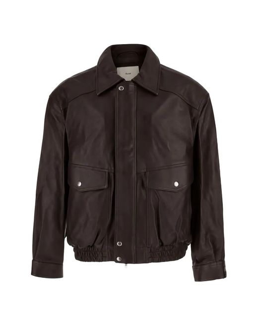 DUNST Brown Flap-Pocket Collared Jacket