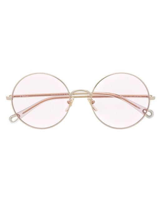 Chloé Metallic Demi Convertible Gradient Sunglasses