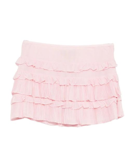 Cynthia Rowley Pink Bella Mini Skirt