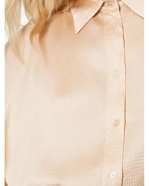 Twinset バルーンスリーブ シャツ Natural