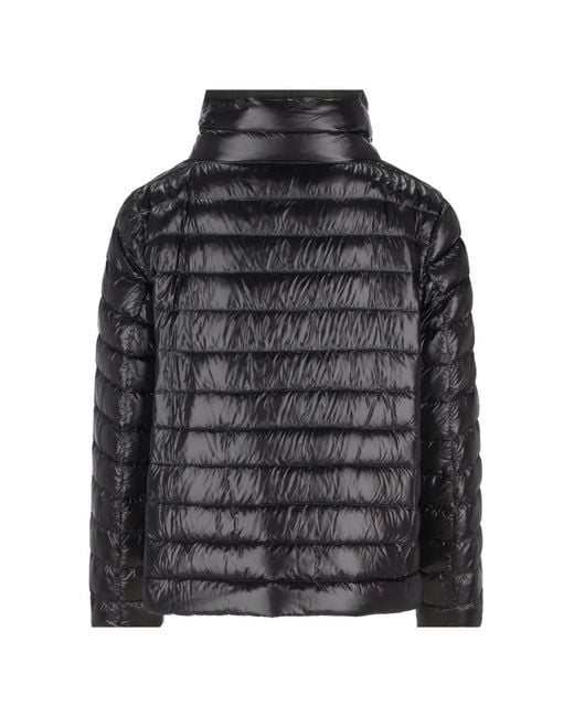 Herno Black High-Neck Padded Jacket