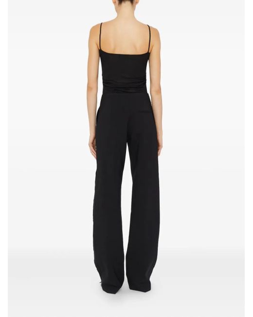 Christopher Esber Black Tailored Cut-Out Trousers