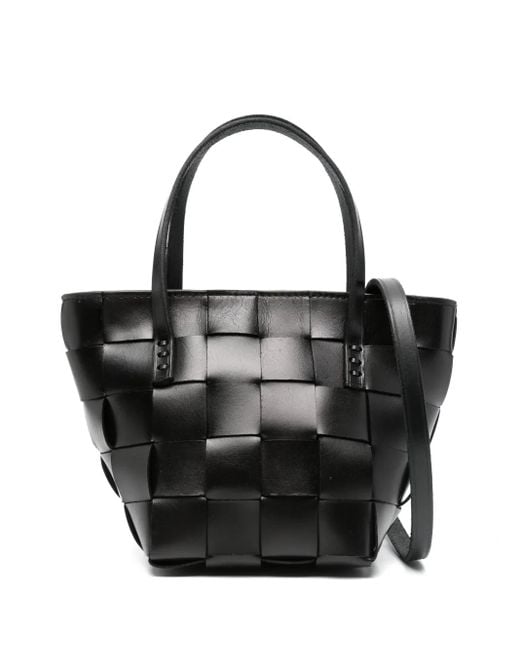 Borsa Tote Japan Mini di Dragon Diffusion in Black