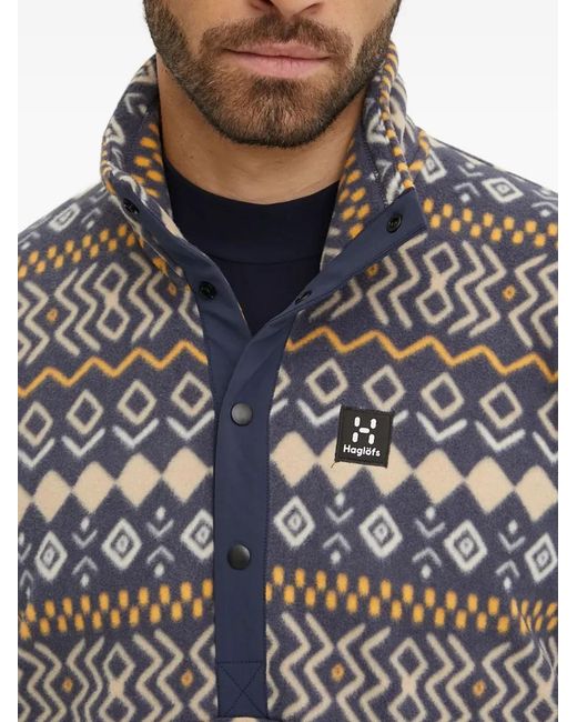 Haglöfs Gray Mora Sweatshirt for men