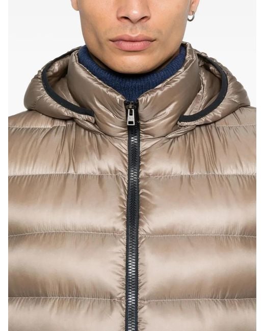 Herno Natural Hooded Padded Gilet for men