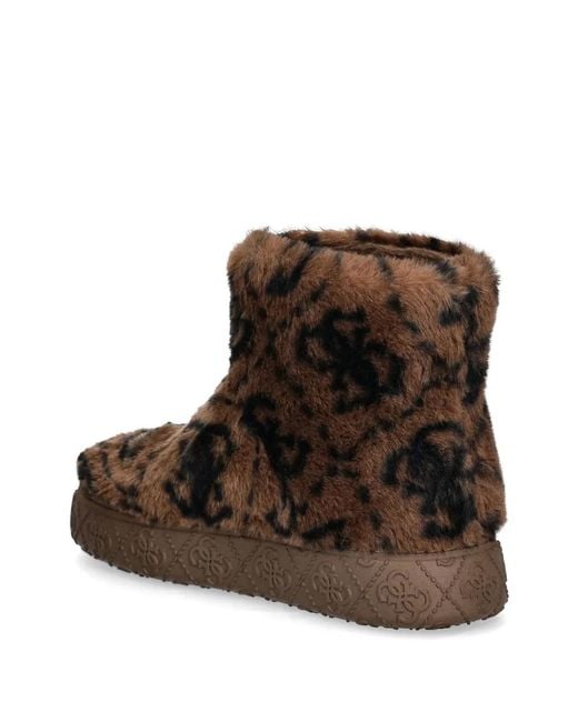 Guess Brown United Boots