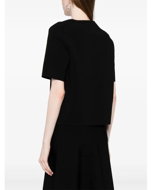 Theory Black T-shirts And Polos