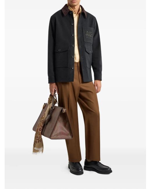 Etro Black Jacket for men