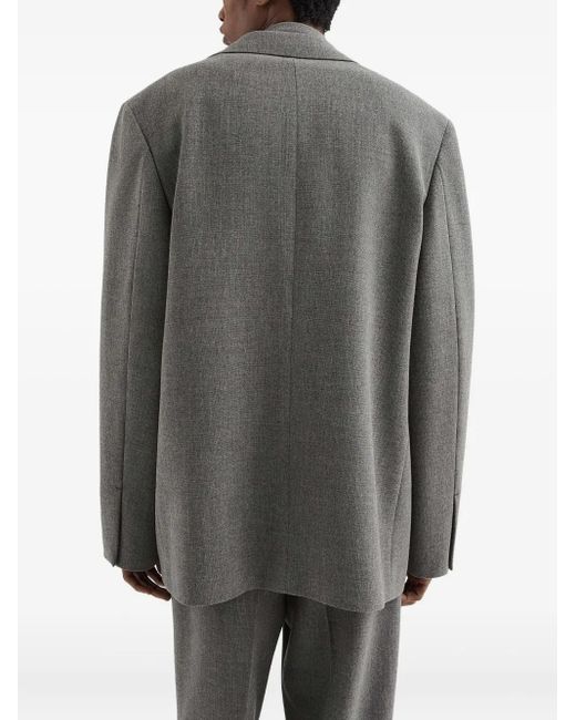 Jil Sander Gray Wool Blazer for men