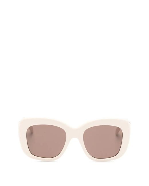 Givenchy Pink Lunettes De Soleil À Monture Papillon