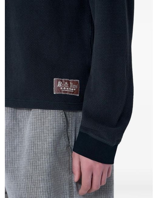 Brain Dead Blue Cotton Sweatshirt for men