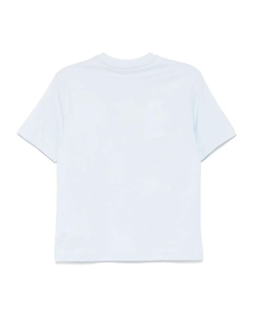 Lacoste White Relaxed Soft T-Shirt