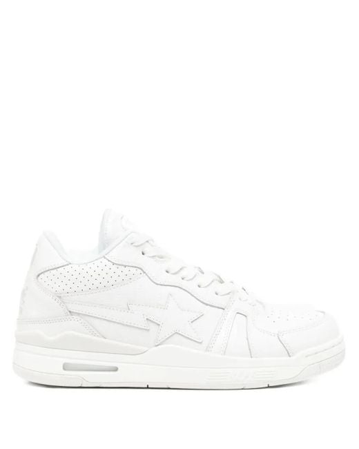 A Bathing Ape White Hi-Tops Trainers for men