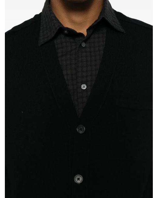 Cárdigan con bolsillos y botones Marc O' Polo de hombre de color Black