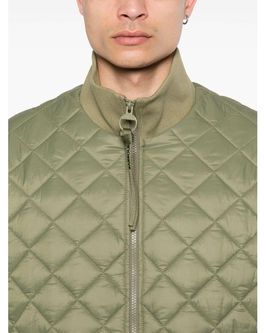Barbour Green Flyer Field Quilted Jacket for men