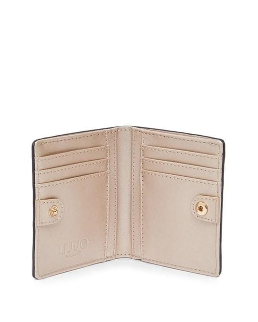 Liu Jo Blue Card Holder With Zip