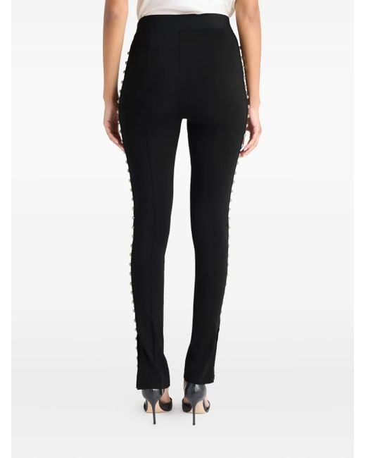 Cinq À Sept Black Percy Studded Trousers