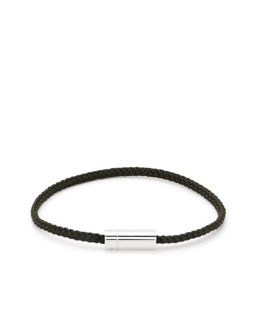Le Gramme Brown Nato Cable Bracelet