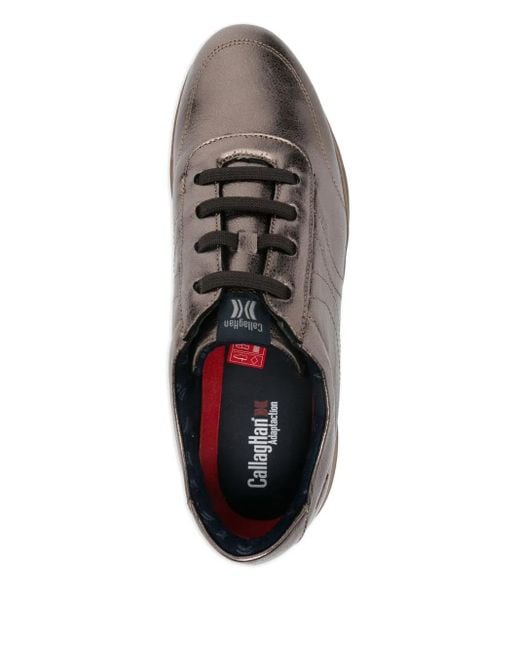 Callaghan Brown Leather sneakers