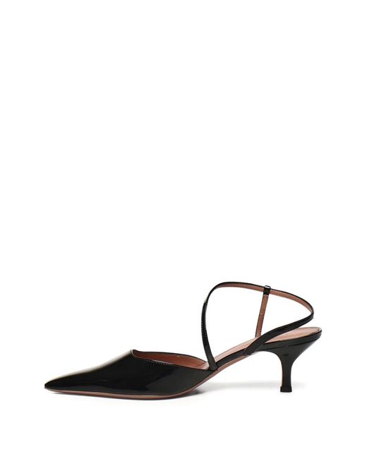 Giuliano Galiano Black Demi Pumps