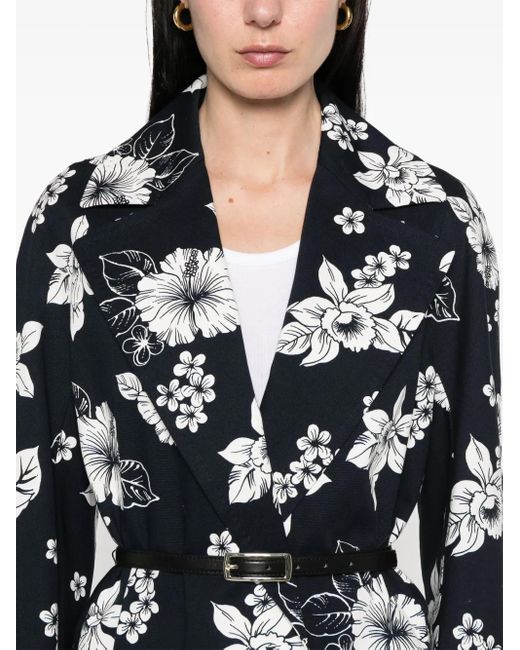 Max Mara Viterbo Jas in het Black