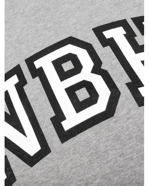 Neighborhood Gray Logo-Print Sweatshirt for men