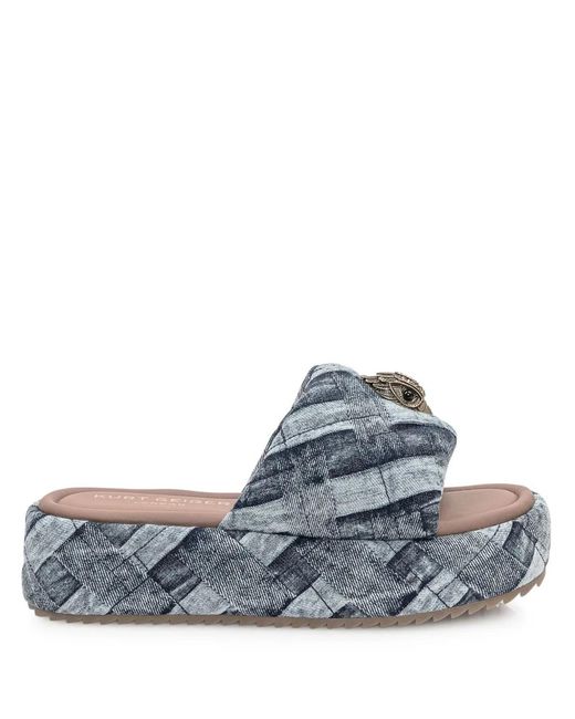 Kurt Geiger Gray Kensington Puff Sandalwood