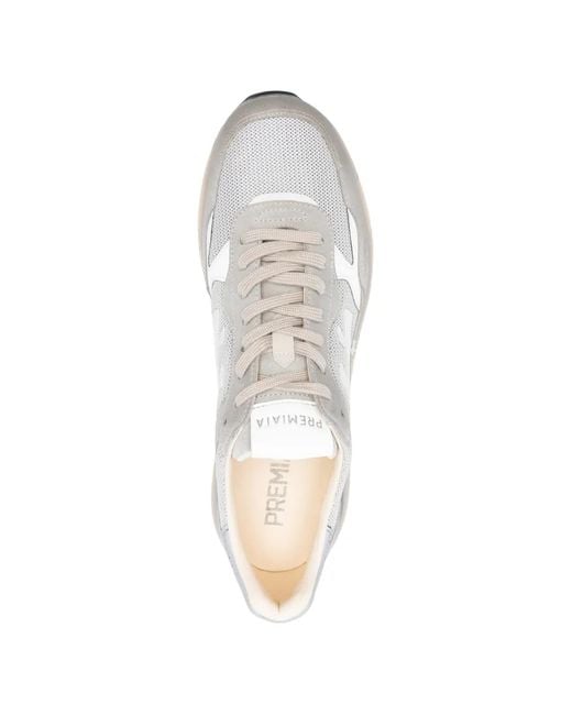 Premiata White Sneakers for men