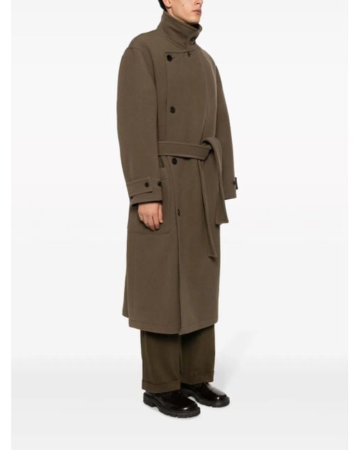 Trench À Taille Ceinturée Lemaire en coloris Natural