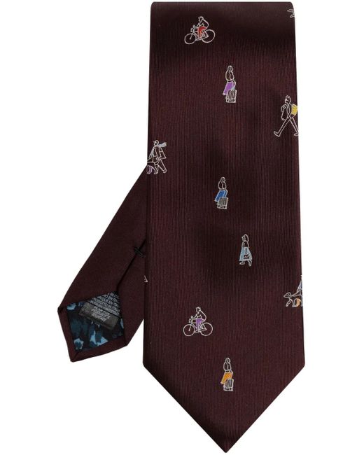 Cravatta di Paul Smith in Purple da Uomo