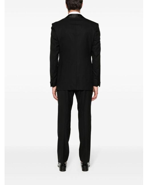 Tom Ford Black Single-breasted Dinner Suit for men