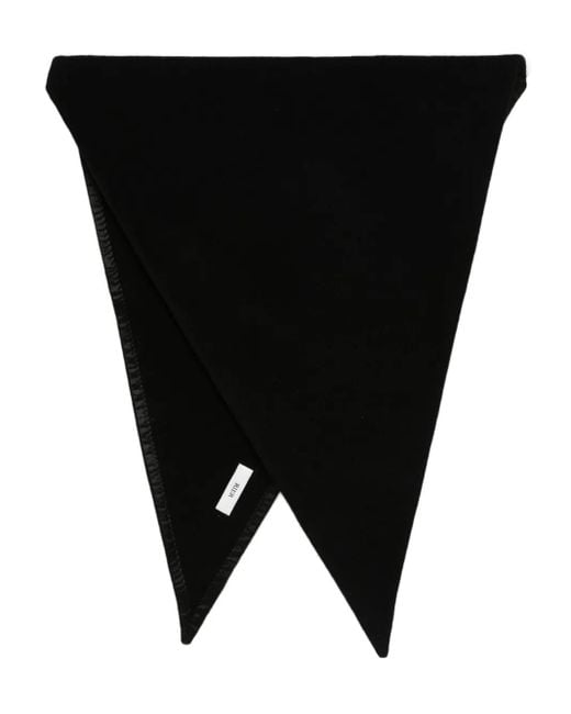 Rier Black Triangular Scarf