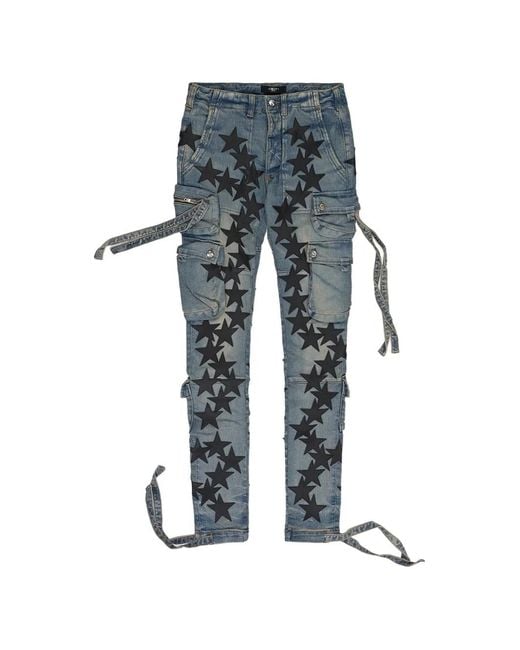 Amiri Blue Jean Chemist Star Tactical for men
