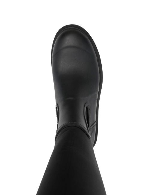 Humo sostén Latón Botas altas de Calvin Klein de color Negro | Lyst