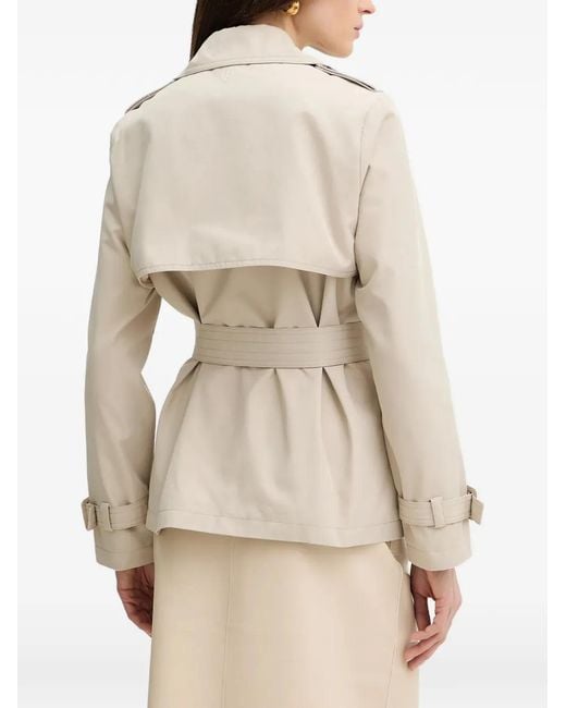Silvian Heach Natural Double-Breasted Jacket