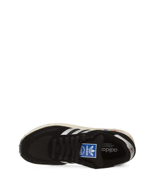 Adidas Black La Trainer Og Lace-Up Sneakers