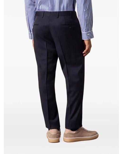 Brooks Brothers Blue Wool Trousers for men