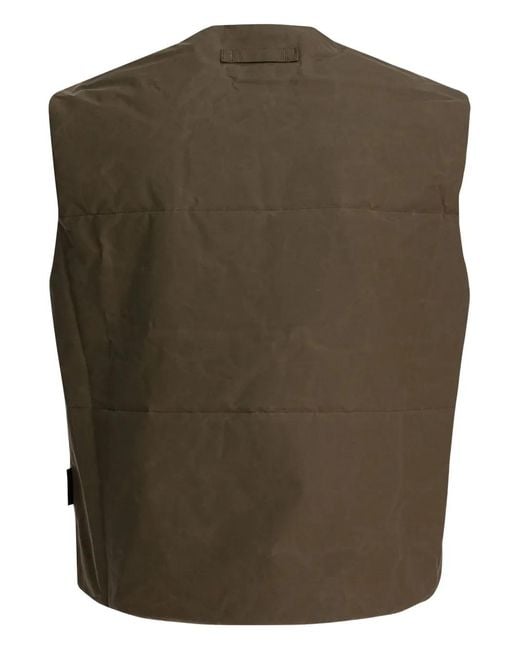 GR10K Green Zip Colour-Block Jacket for men