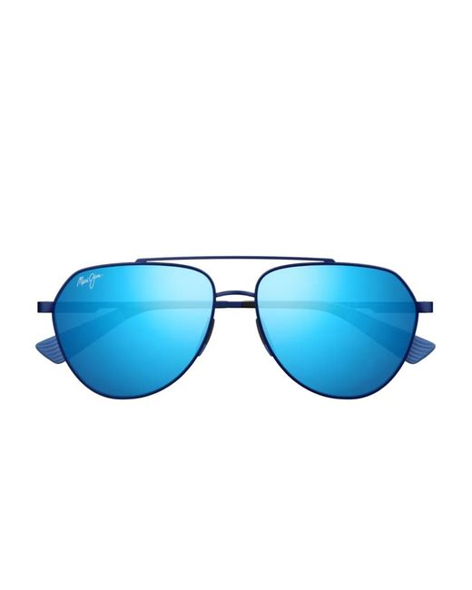 Maui Jim Blue Matte Sunglasses