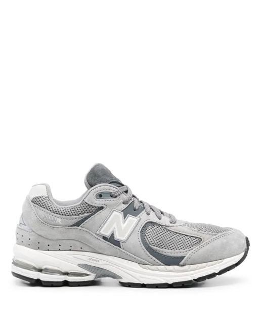 New Balance White M2002 Panelling Sneakers