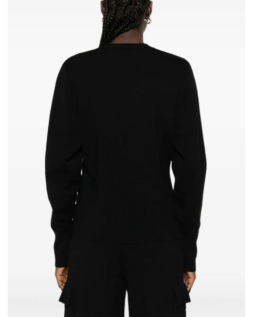 P.A.R.O.S.H. Black Geknöpfter Cardigan