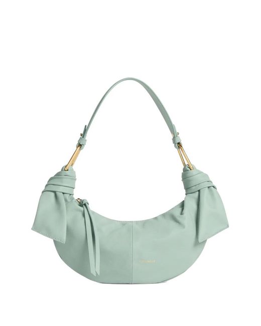 Coccinelle Green Small Furoshiki Shoulder Bag